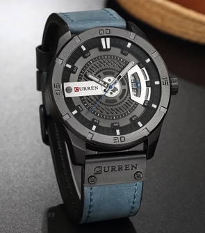 CURREN 8301 Blue Black