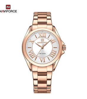 NAVIFORCE NF5037 Rose Gold White