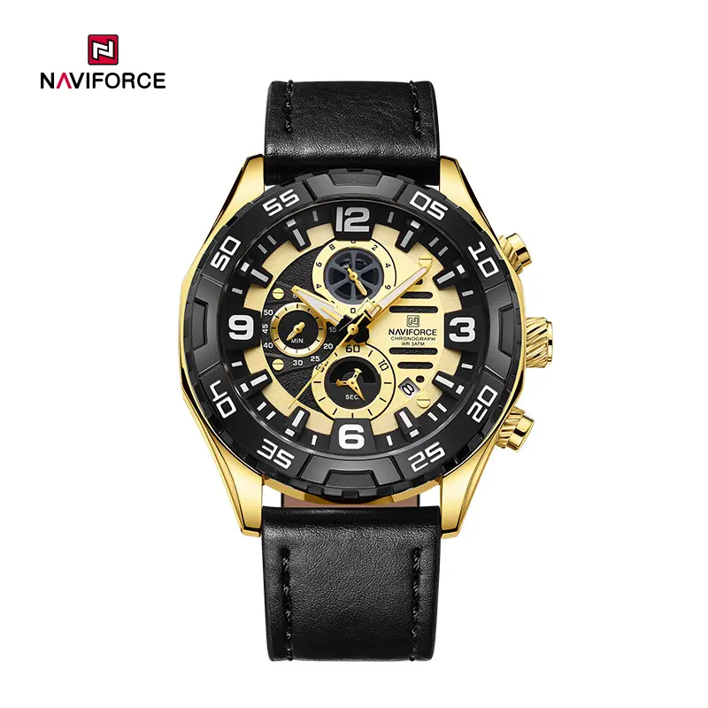NAVIFORCE NF8043 black gold