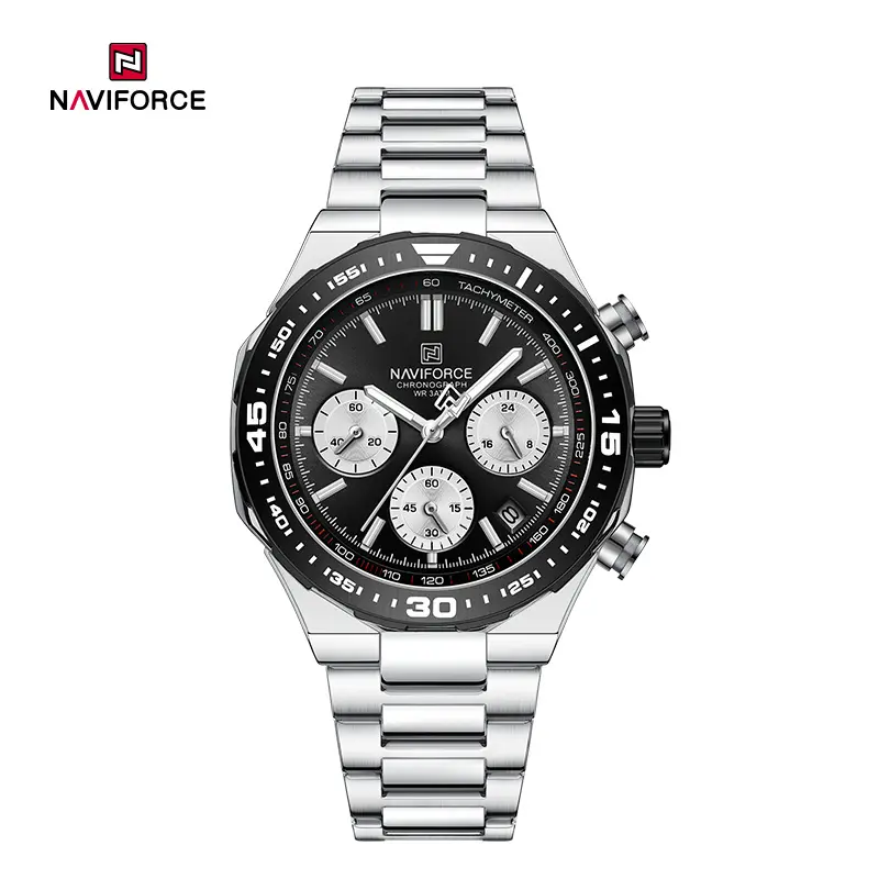 NAVIFORCE NF8049 silver black