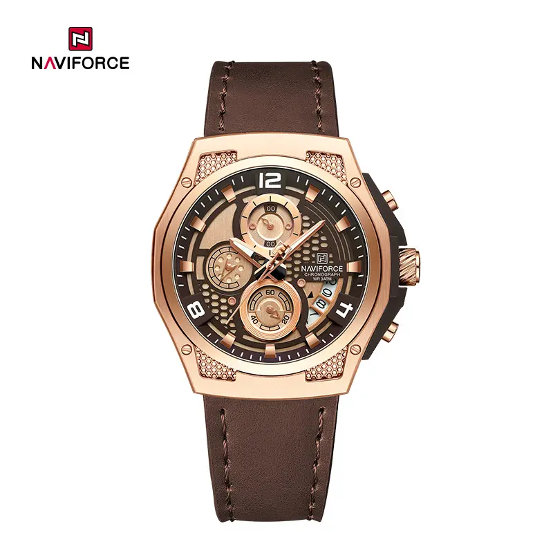 NAVIFORCE NF8051L brown rosegold