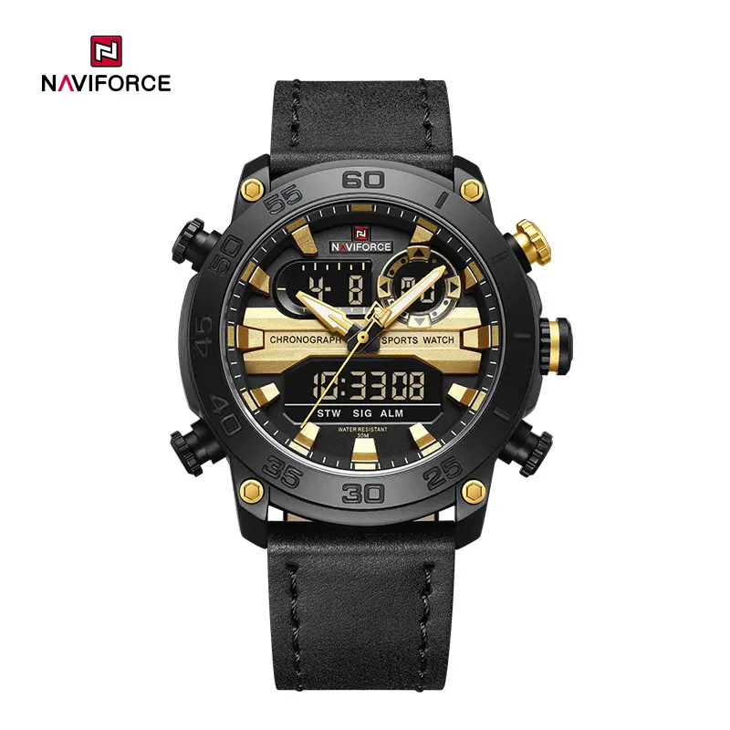 NAVIFORCE NF9235 black gold